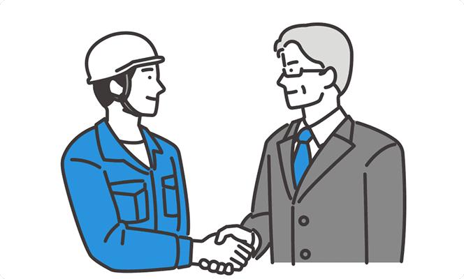 サービス連携・共同事業パートナー企業イラスト