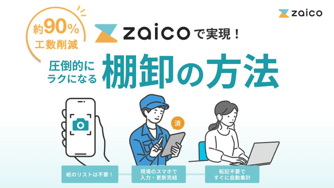 zaicoで棚卸をラクにする方法