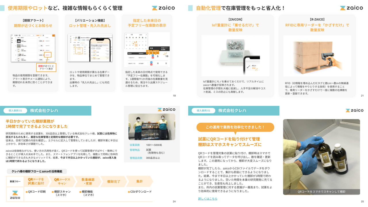 化学製造業向けの資料