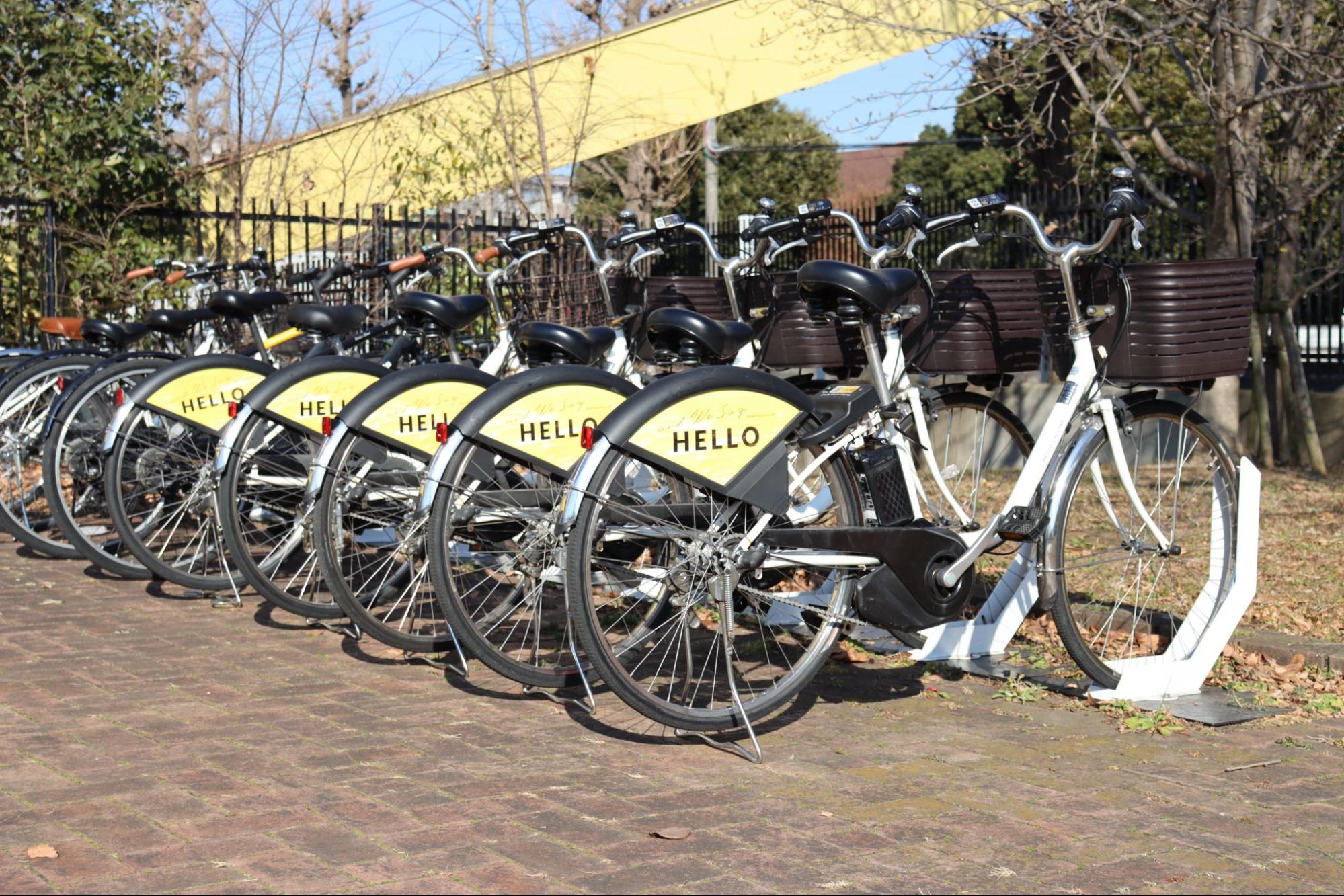 OpenStreet様が運営するシェアサイクルサービス「HELLO CYCLING 」